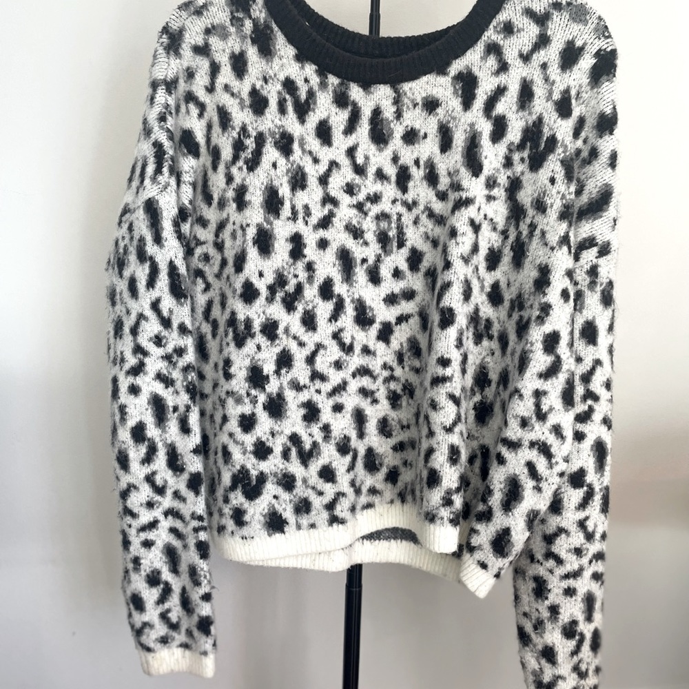 Vici Leopard Print Sweater